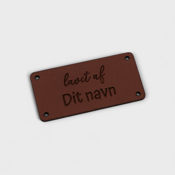 Lavet af "Dit Navn" - Cognac