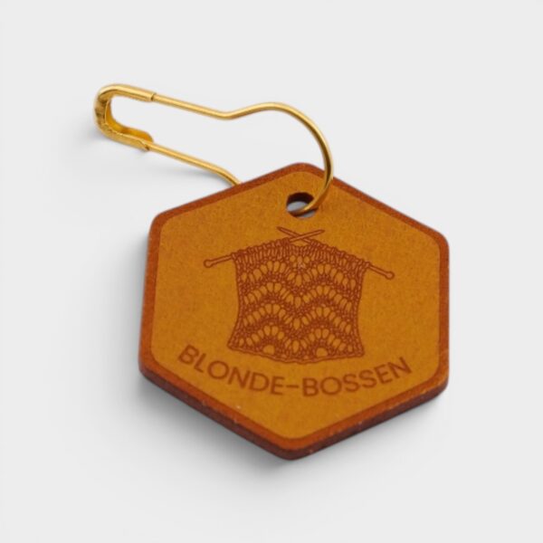 Lædermærket Blonde-Bossen fra by KABRO