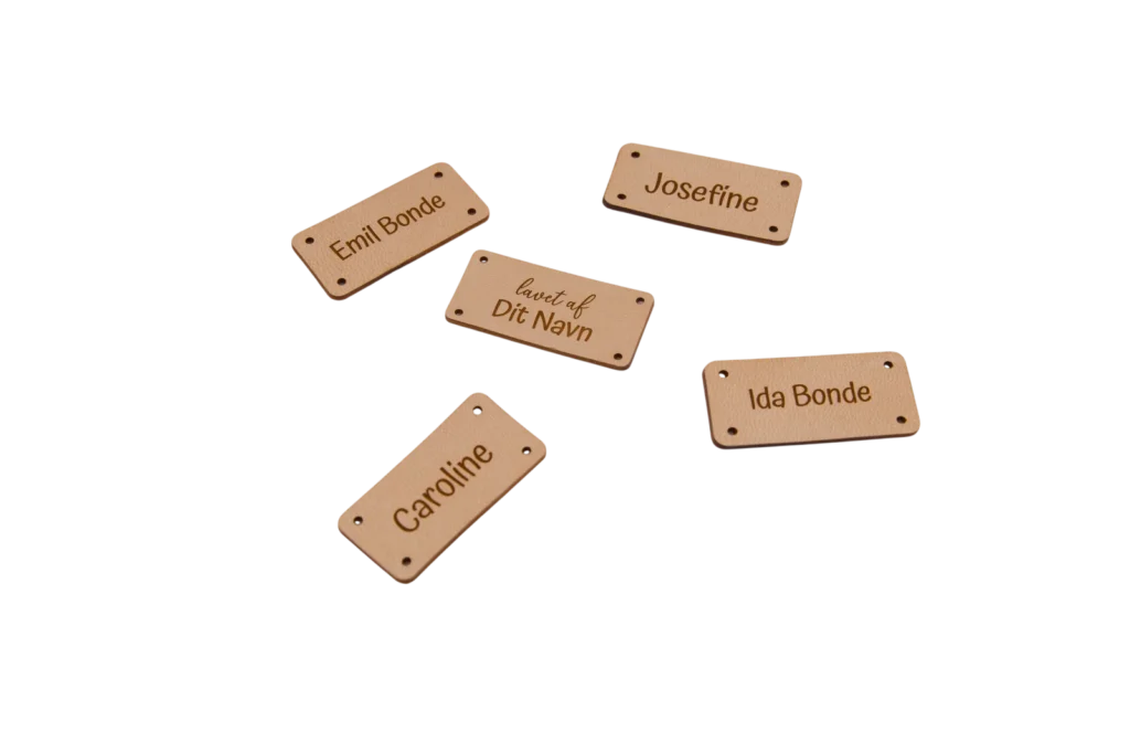 Personlige labels med navn