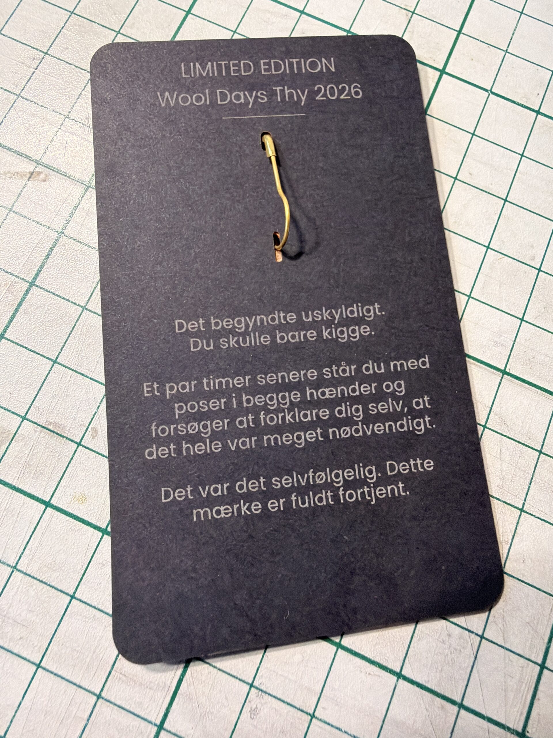 Kortet til Wool Days Thy 2026 limited edition
